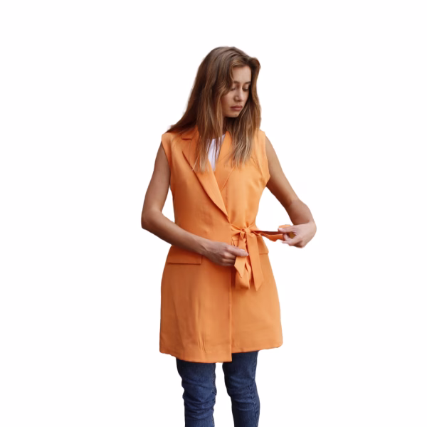 Rosalyn plain vest