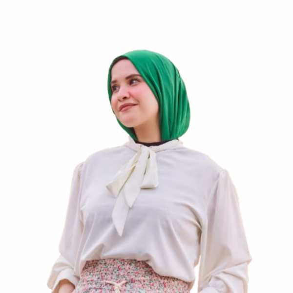 Plain graphic blouse