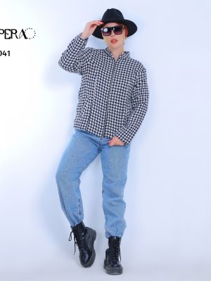 جاكت قصير صوف بسوسته